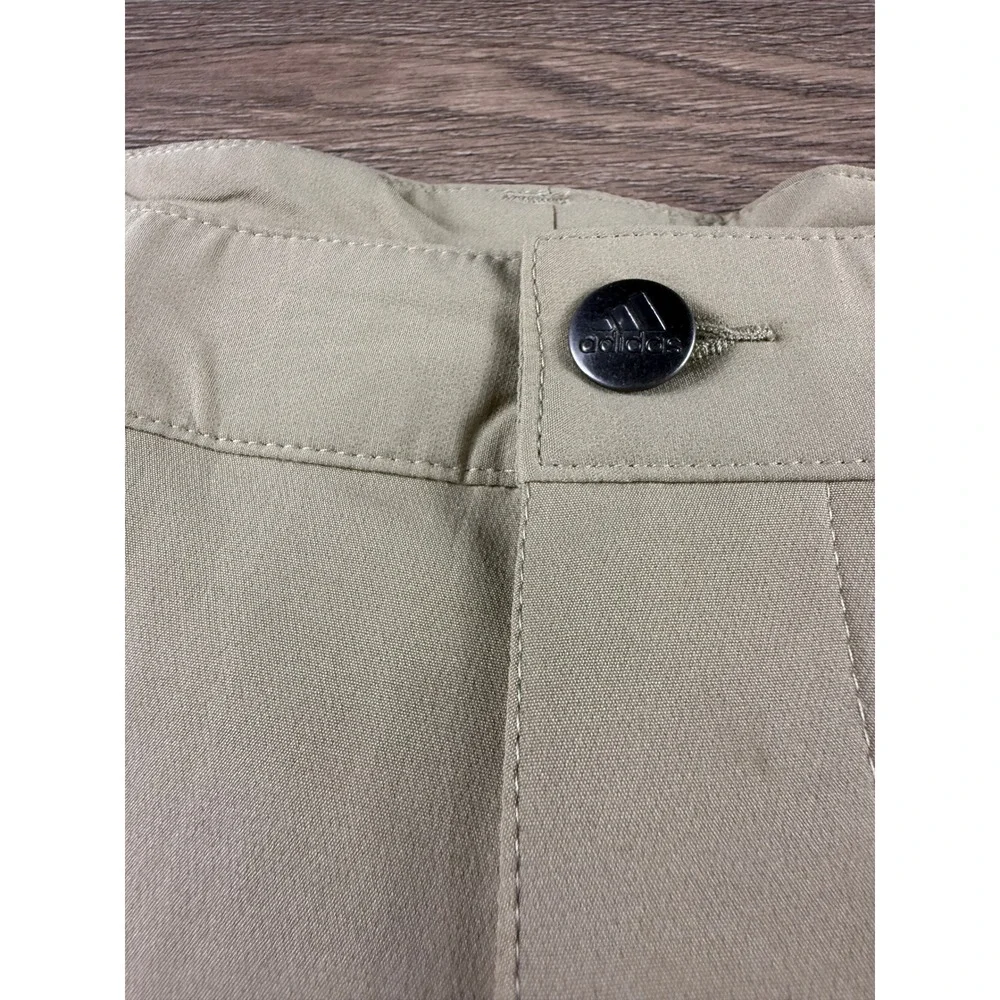 Adidas Adi Golf Shorts Mens 34" Hemp Beige Performance Khaki HG8844 NEW - Picture 11 of 11